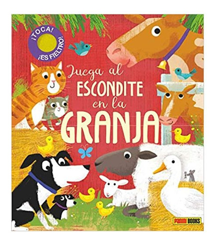 Juega Al Escondite En La Granja, De Panini. Editorial Panini Ediciones, Tapa Dura En Español