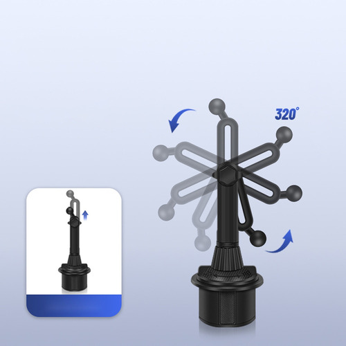 Soporte Para Teléfono Móvil Y Tableta Mb095 Con Vaso De Agua