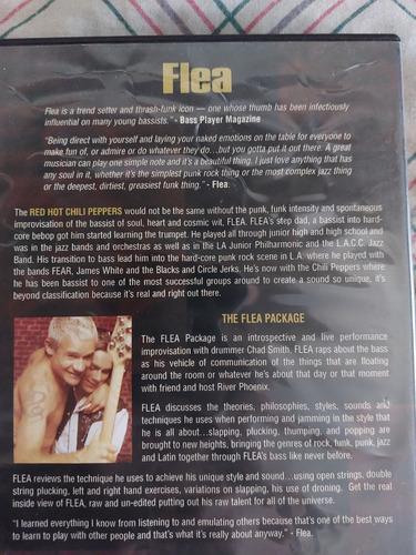 Flea - Instructivo Para Tocar El Bajo, Dvd Import, Red Hot (Usado)
