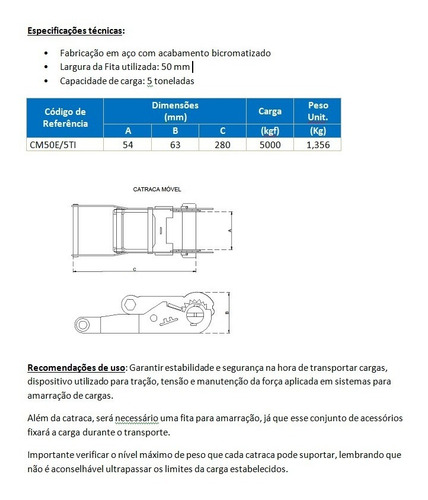 Catraca Ergo 50 5 Ton Para Slackline - 2 Unidades