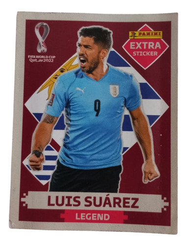 Estampa Del Mundial Luis Suárez Qatar 2022