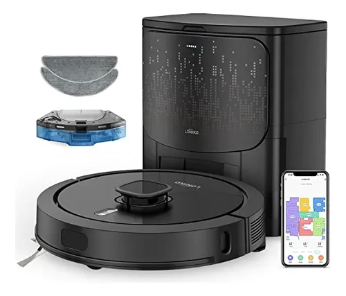 Combinación De Robot Aspirador Y Trapeador Loniko G3 Con Vac