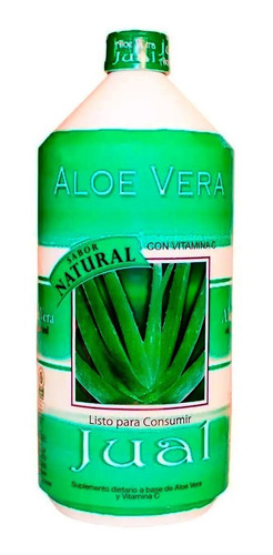 Aloe Vera Bebile Natural Organico 1 Litro - Jual