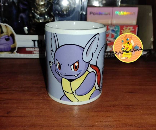 Set Tazas Pokémon Evolución Squirtle Wartortle Blastoise