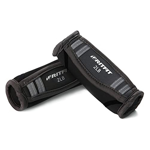 Peso De Mano Para Caminar Ritfit, 2 Libras Cada Uno, Negro