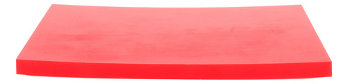 Tapete Para Perforar De Cuero Craft, Rojo, 5.9 Pulgadas De L