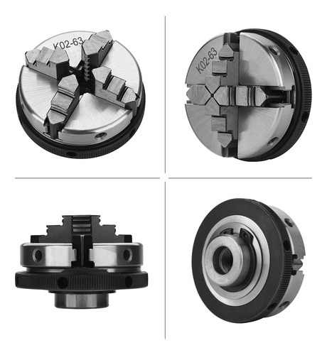 1 Mandril De Torno Manual Autocentrado K02-63/m14 De 4 Morda