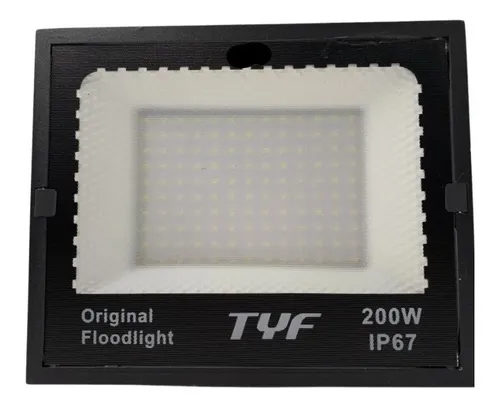 Lumin ria Mini Holofote Refletor Super Led 200w Bivolt Lumi Cor da