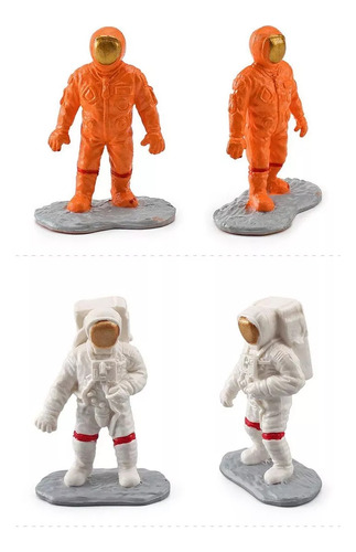 19 Piezas De Juguetes Para Niños, Estatuas De Astronautas Es