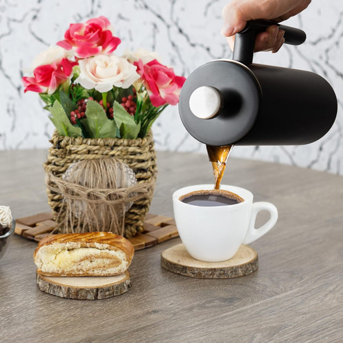 Cafetera Mixpresso French Press, Acero Inoxidable, 800 Ac