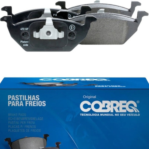 Pastilha De Freio Original Volkswagen Fox 2012 2013 2014