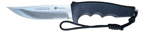Cuchillo Deportivo Recon Trento Acero Inoxidable Color Negro