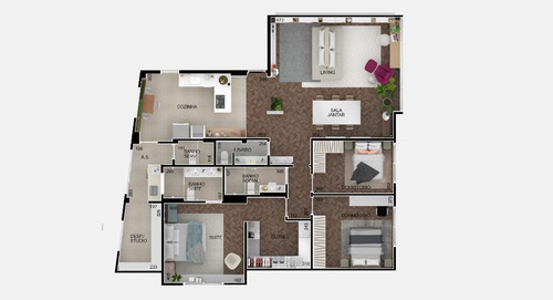 Apartamento Com 3 Dormitórios À Venda, 180 M² - Jardim Paulista - São Paulo/sp - Ap1375