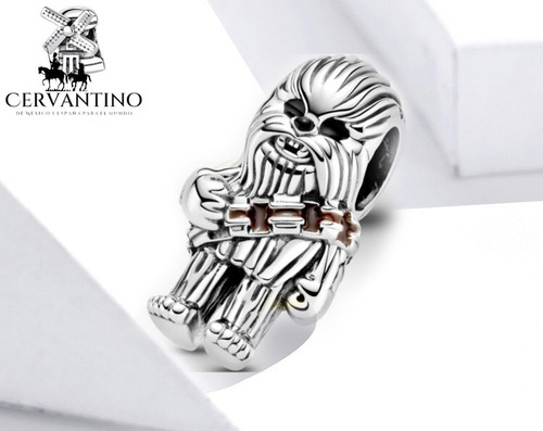 Charm Plata 925 Chubaca Star Wars Comp. C/pandora