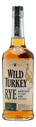 Pack De 4 Whisky Wild Turkey Bourbon Rye Centeno 750 Ml