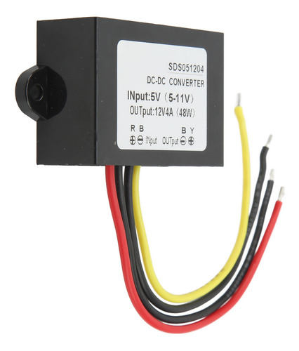 Regulador De Tensão Dc Impermeável 5v 511v A 12v 4a Boost