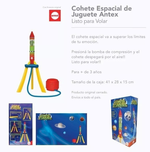 Cohete Espacial Antex Mejor Precio!!