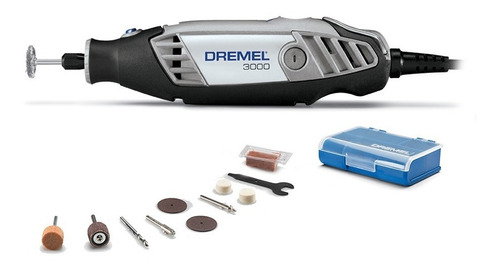 Minitorno Dremel 3000 Caja 10 Accesorios 130w Mafacha