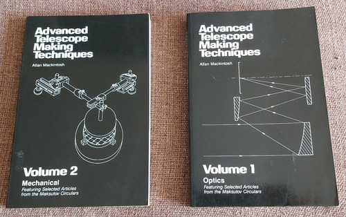 Livro Advanced Telescope Making Techniques Vol 1 & 2 (Usado)