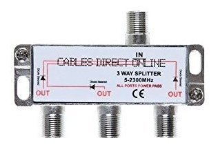 Detalles Sobre 2 3 4 8 Vias 5  2300 Mhz Divisor Coaxial Par