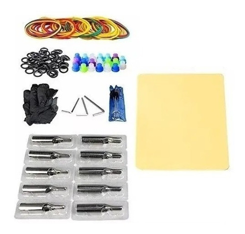 Kit De Tatuaje Tk102 Maquina Fuente Tintas Tattoo