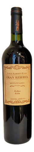 Vino Jorge Rubio Gran Reserva750 Ml + Estuche Fullescabio