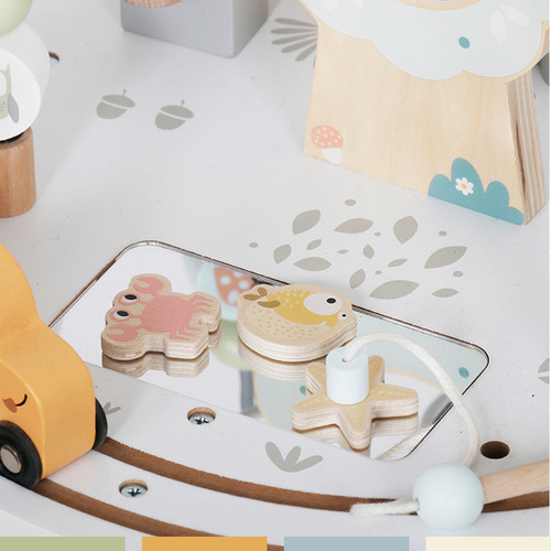 Mesa Infantil Aprendizaje Didactica 7 En 1 Montessori Bandú