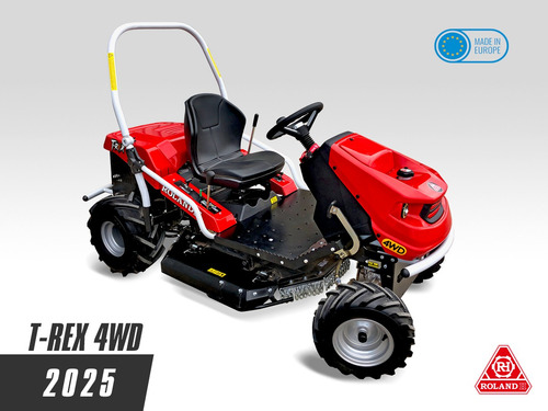 Tractor Desmalezador Roland H T-rex 4wd 23hp