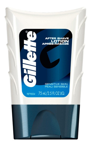 Crema De Afeitar Gillette After Shave Loción P Sensible 75ml