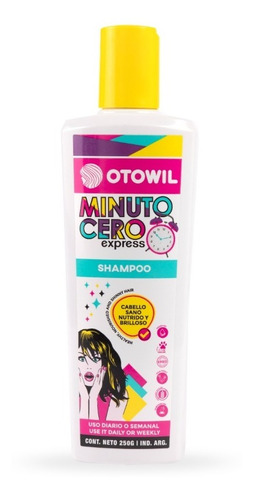 Imagen 1 de 1 de Shampoo Minuto Cero Express X250g