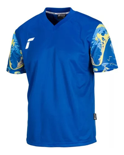 Remera Arquero Futbol Reusch Manga Corta Deportiva Adulto