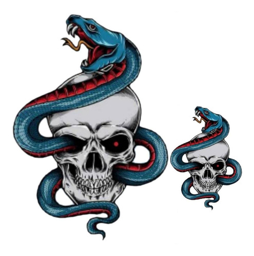 Serpiente Parche Para Ropa, Mxsff-005, 5 Parches Grandes Y 5