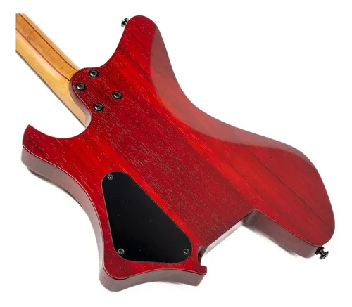 Guitarra Eart Gw2 Headless Aco Inox Raio Composto Ergonomico
