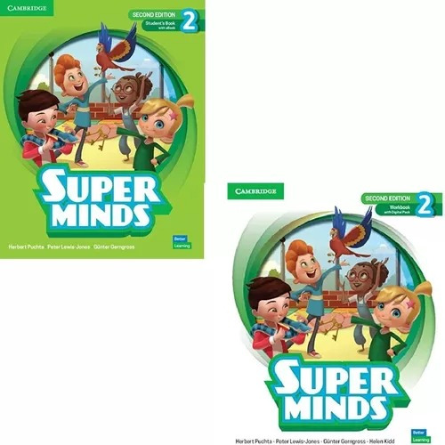 Super Minds Level 2 - Student`s Book + Workbook - 2nd Editio