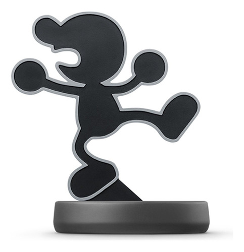 Amiibo Nintendo Mr. Game & Watch Super Smash Bros. Negro