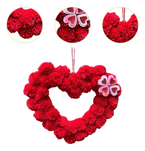 Corona Del Día De Valentín, Adorno De Corona De