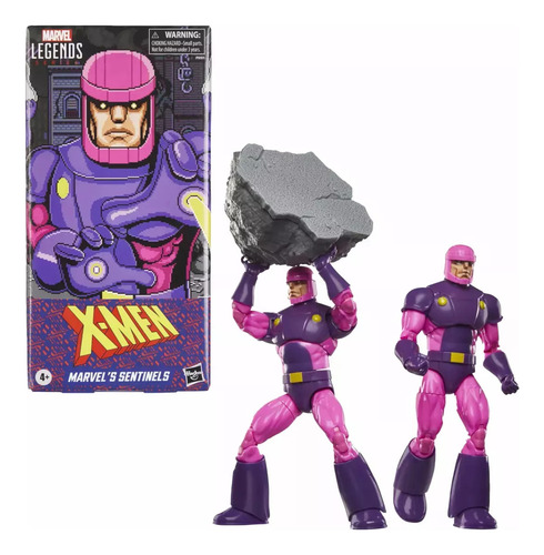Marvel Legends Retro Vhs Box Sentinels X-men The Arcade Game