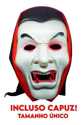 Sudadera con capucha de Drácula para Halloween, fiesta, máscara de vampiro
