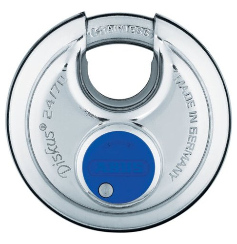 Abus 24-70 - Candado De Disco (acero Inoxidable)