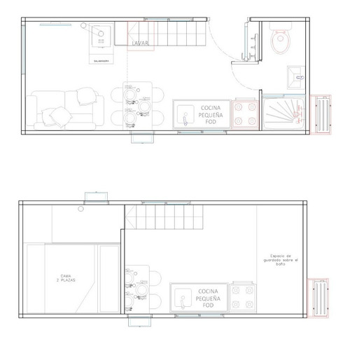 Tiny House Tiny Fod Modulo Habitable Habitacionales San Juan