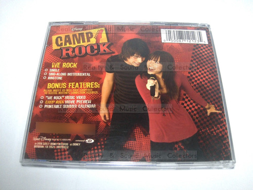 Camp Rock We Rock Cd Jonas Brothers Dysney 2008 (Usado)