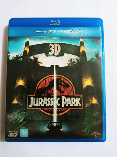 Bluray Jurassic Park / 3 D (Usado)