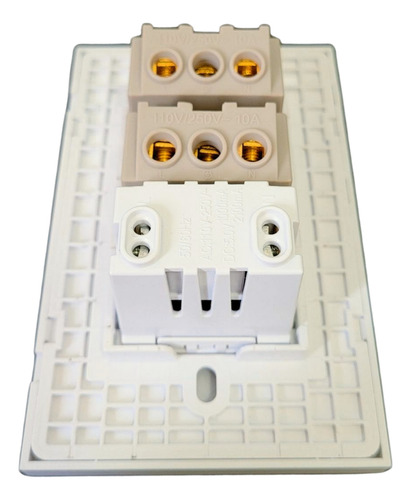 Tomada Dupla Usb Tipo C Com Espelho Parede Universal Bivolt