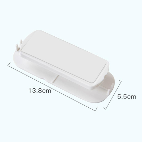 Autoadhesivo Power Strip Holder Fixer Para Escritorio Wifi