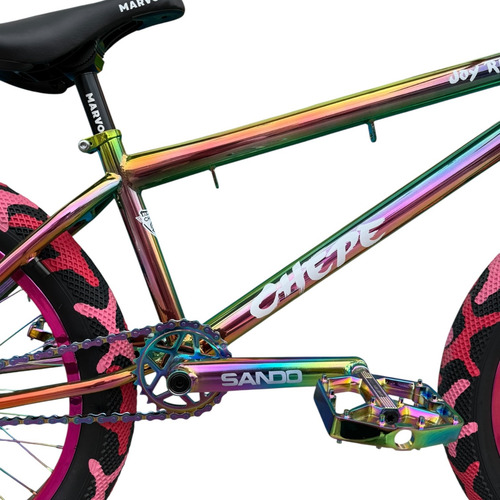 Bicicleta Chepe Bmx R20 Full Tornasol Tornasol 20.75