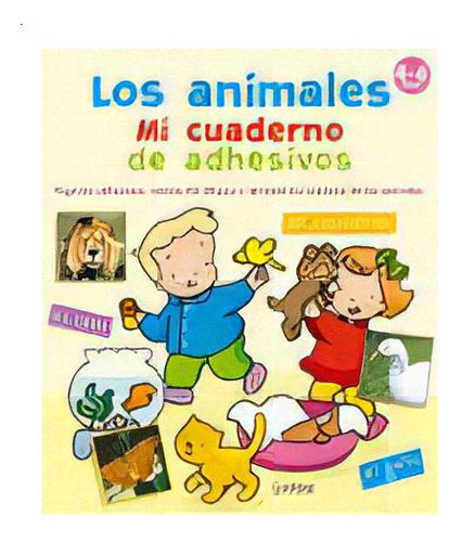 Los Animales. Mi Cuaderno De Adhesivos, De Varios Autores. Combel Editorial, Tapa Blanda En Español