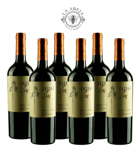 Casona Iselin Roble Malbec(caja Por 6 Botellas De 750ml C/u)