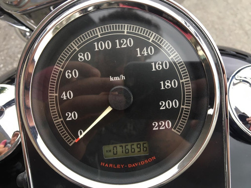 Harley Davidson Deluxe 2009 Preta Com Muitos Acessórios