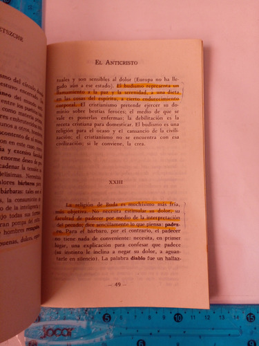 El Anticristo Federico Nietzsche (Usado)