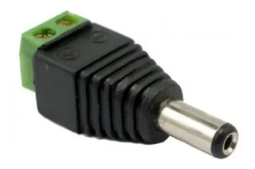 Conector 12v 2.1mm Dc Macho Para Cctv Camaras Vigilancia